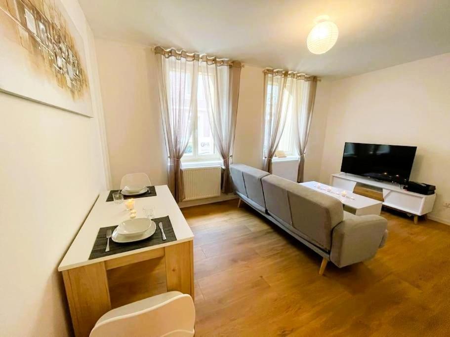 Rm-0 - Appartement F2 Au Rdc A Mulhouse Pour 1-2 Pers Buitenkant foto